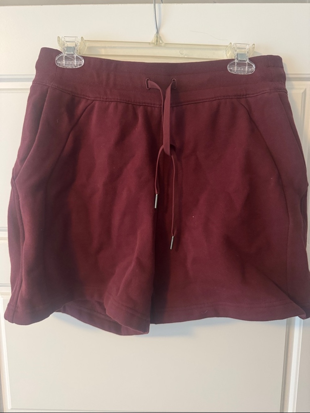 lululemon athletica Maroon Drawstring Athletic Shorts - Picture 4 of 5
